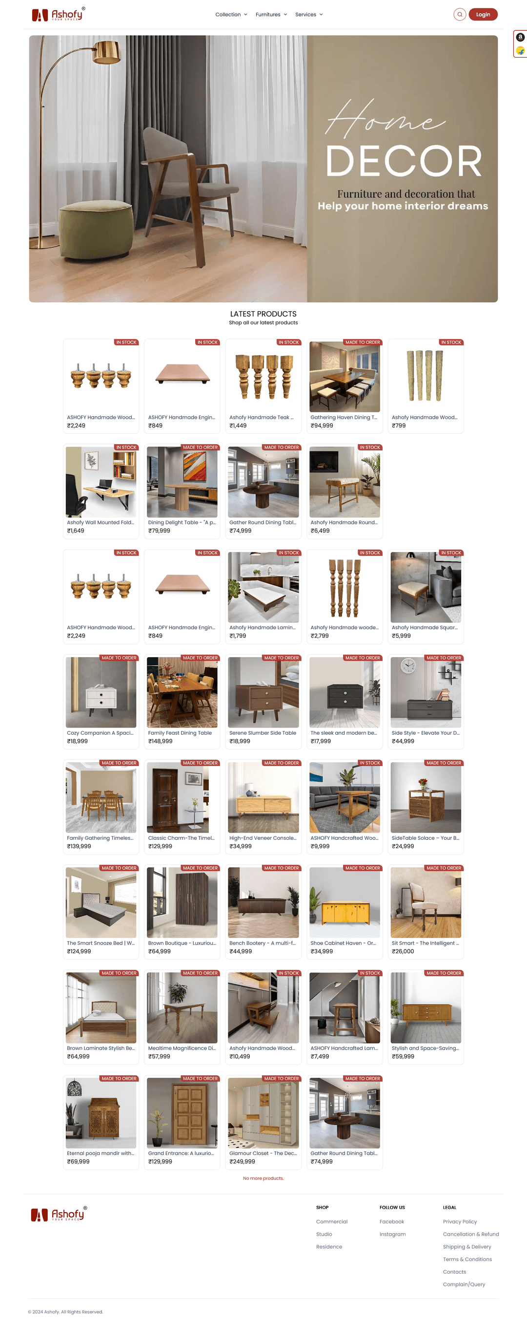 Ashofy - Premium Furniture E-commerce