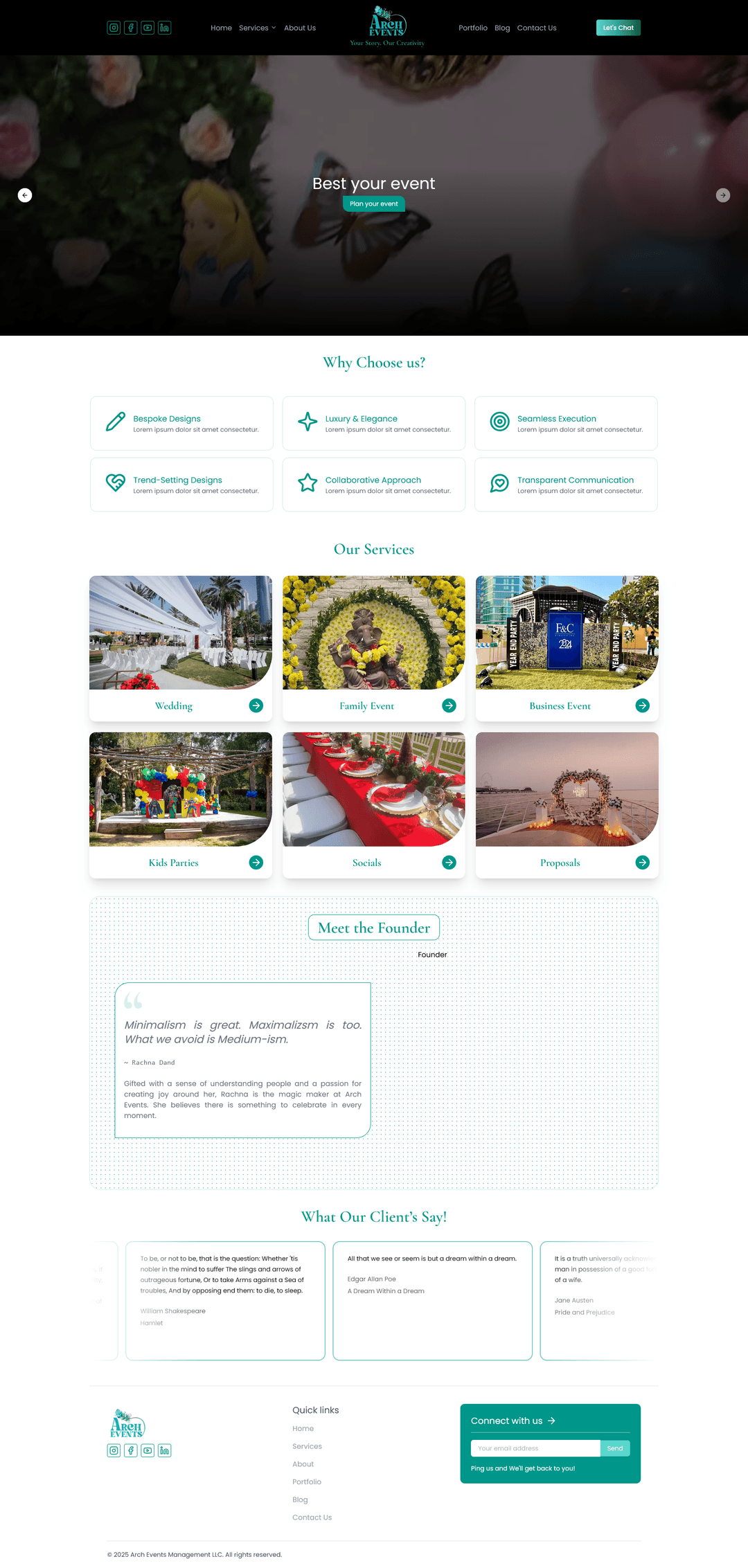 Arch Events - Event Management Company